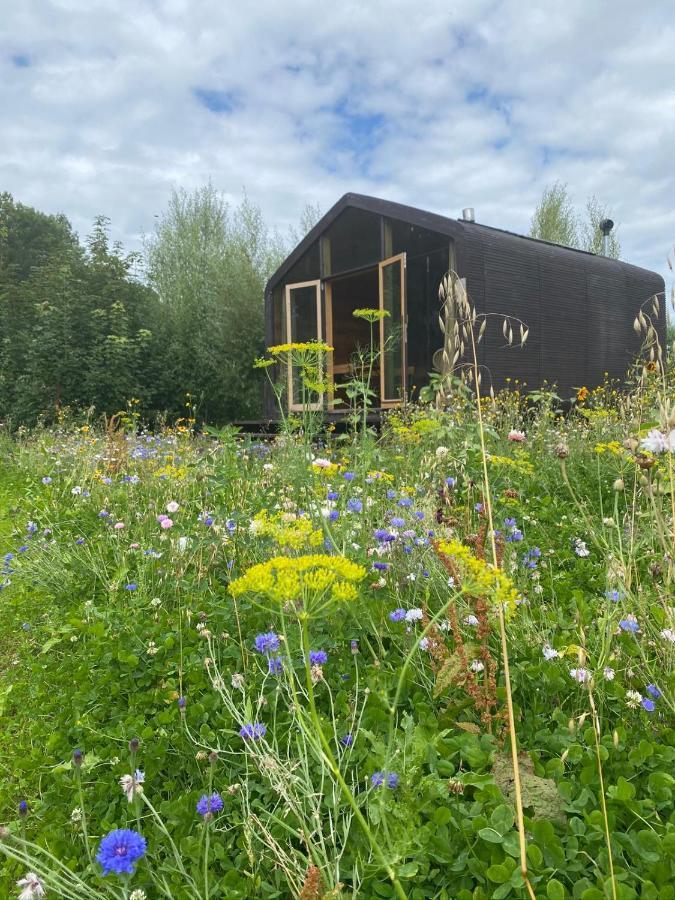 Bed & Wellness Klein Knorrestein: Romantic Tiny Houses with Private Wellness Almere Exterior photo